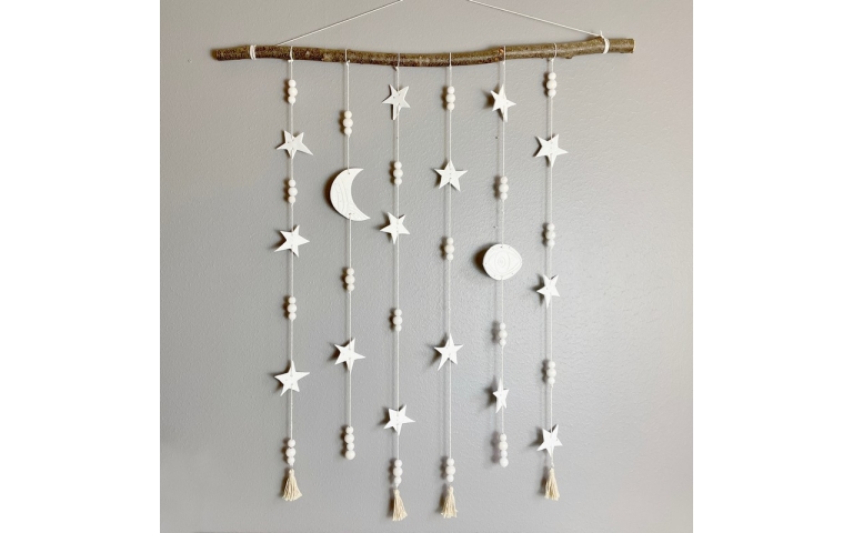 Moon, Stars & Eye Wall Hanger